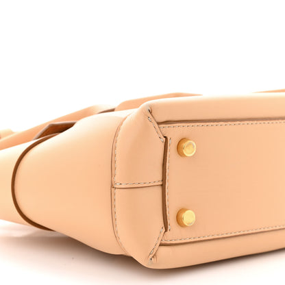 Bottega Veneta French Calfskin Maxi Intrecciato Mini Arco Nude 9 of 11