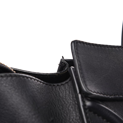 Celine Smooth Calfskin Mini Luggage Black 19 of 20