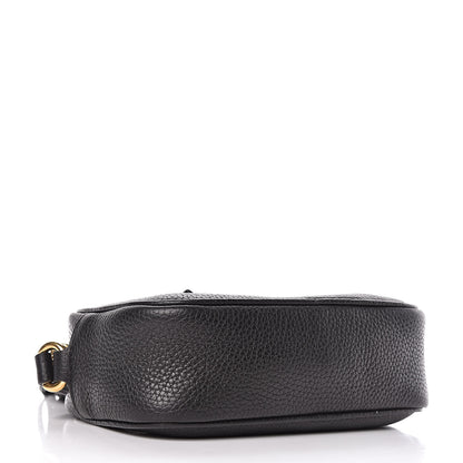 Gucci Pebbled Calfskin Mini Soho Disco Bag Black 4 of 10