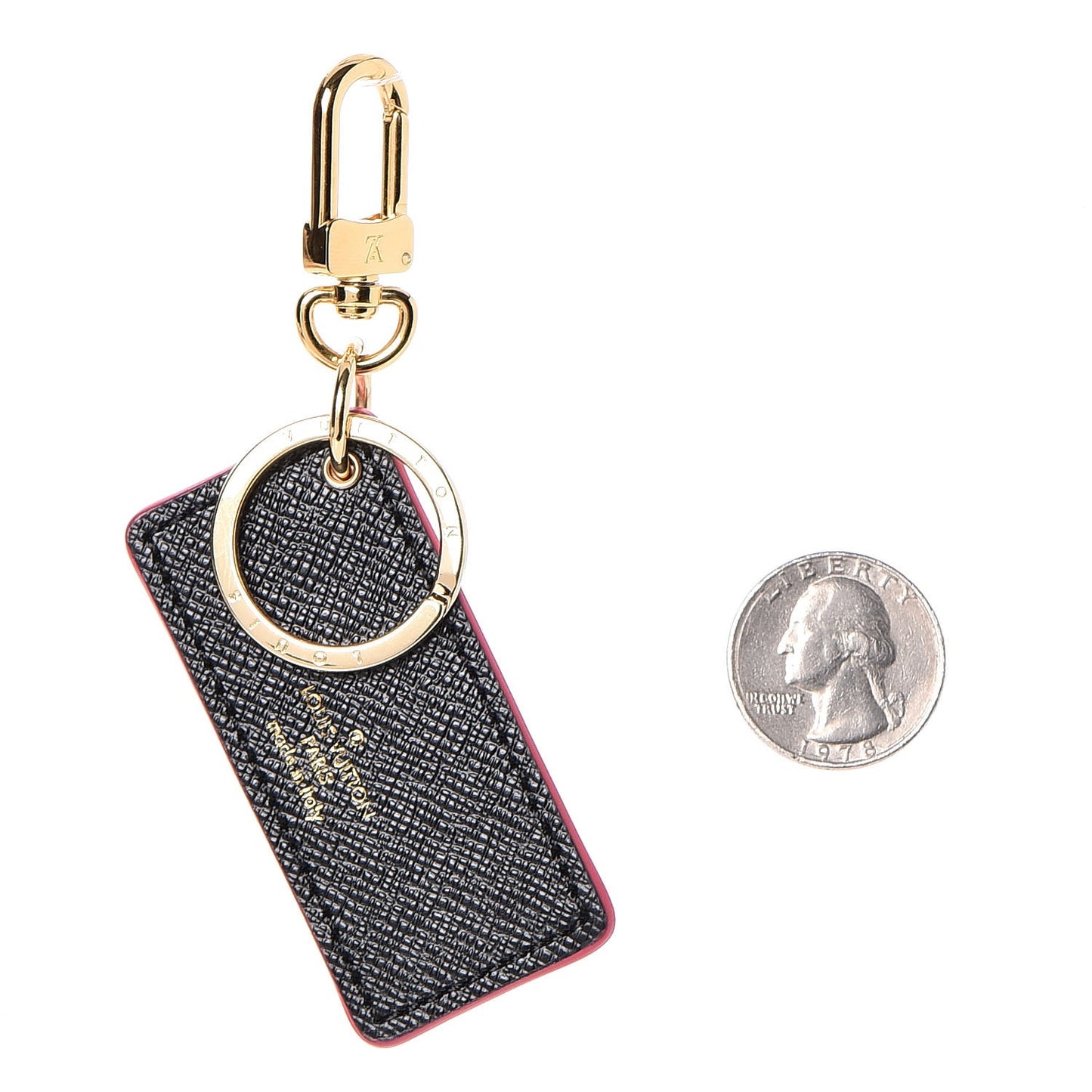 Calfskin World Tour BB Bag Charm Key Holder