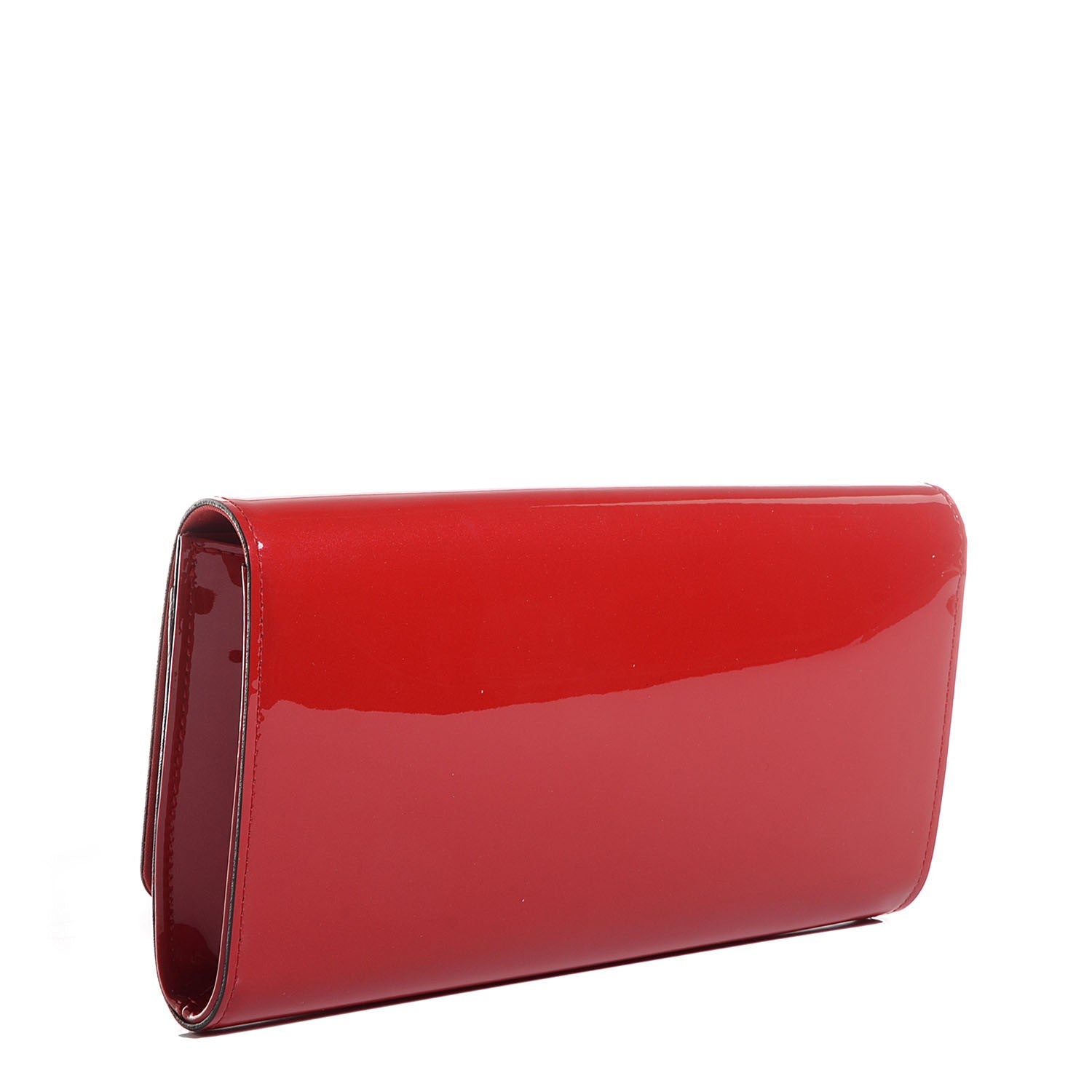 Louis Vuitton Patent Louise Clutch Pomme D'Amour 4 of 10