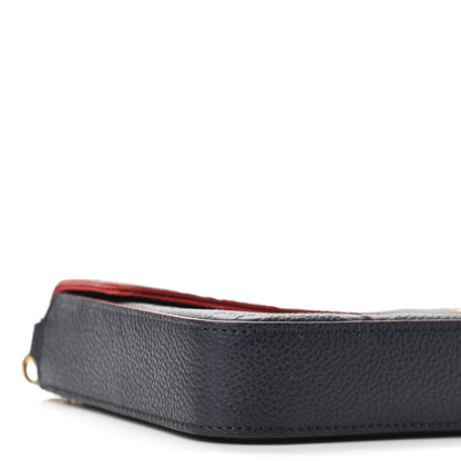 Louis Vuitton Empreinte Pochette Felicie Chain Wallet Marine Rouge 5 of 10