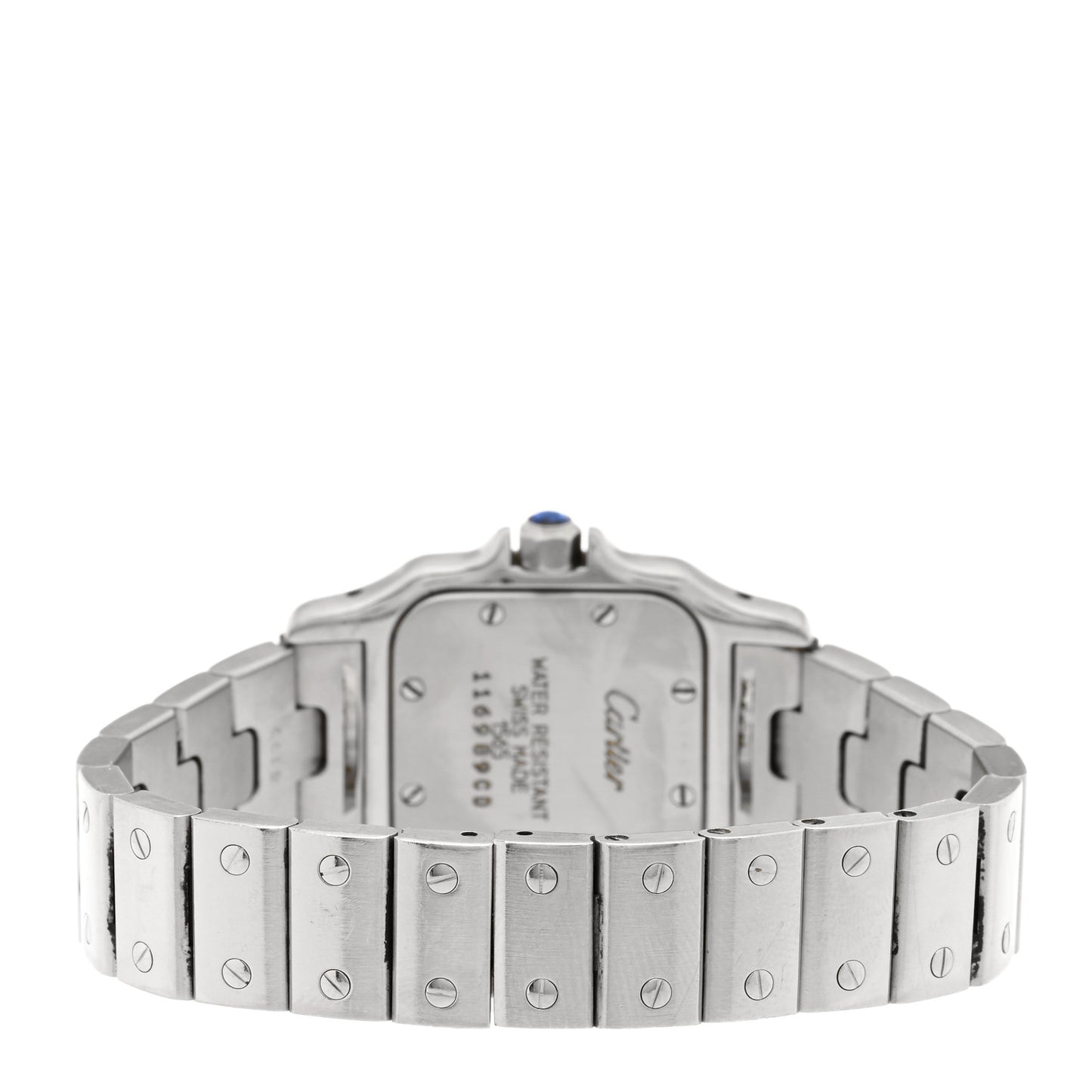 Stainless Steel 24mm Santos de Cartier Galbee Quartz Watch