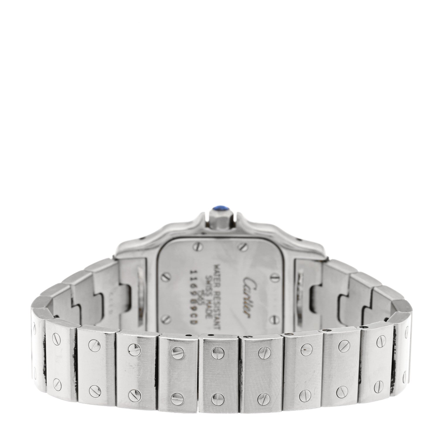 Cartier Stainless Steel 24mm Santos de Cartier Galbee Quartz Watch 3 of 4