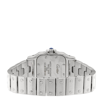 Cartier Stainless Steel 24mm Santos de Cartier Galbee Quartz Watch 3 of 4