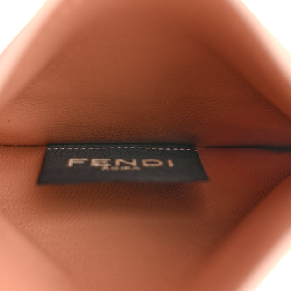Fendi Nappa Matisse FF Embossed Card Holder Ballet Rose 5 of 8