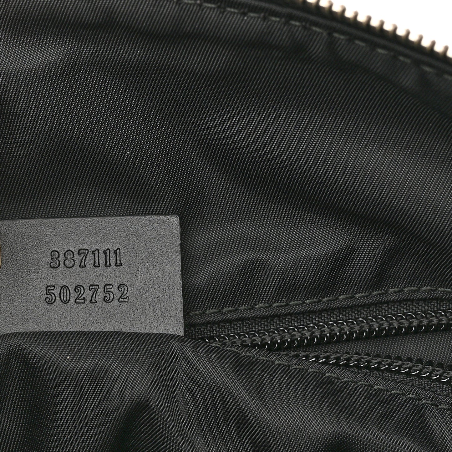 GG Supreme Monogram Web Messenger Bag Black
