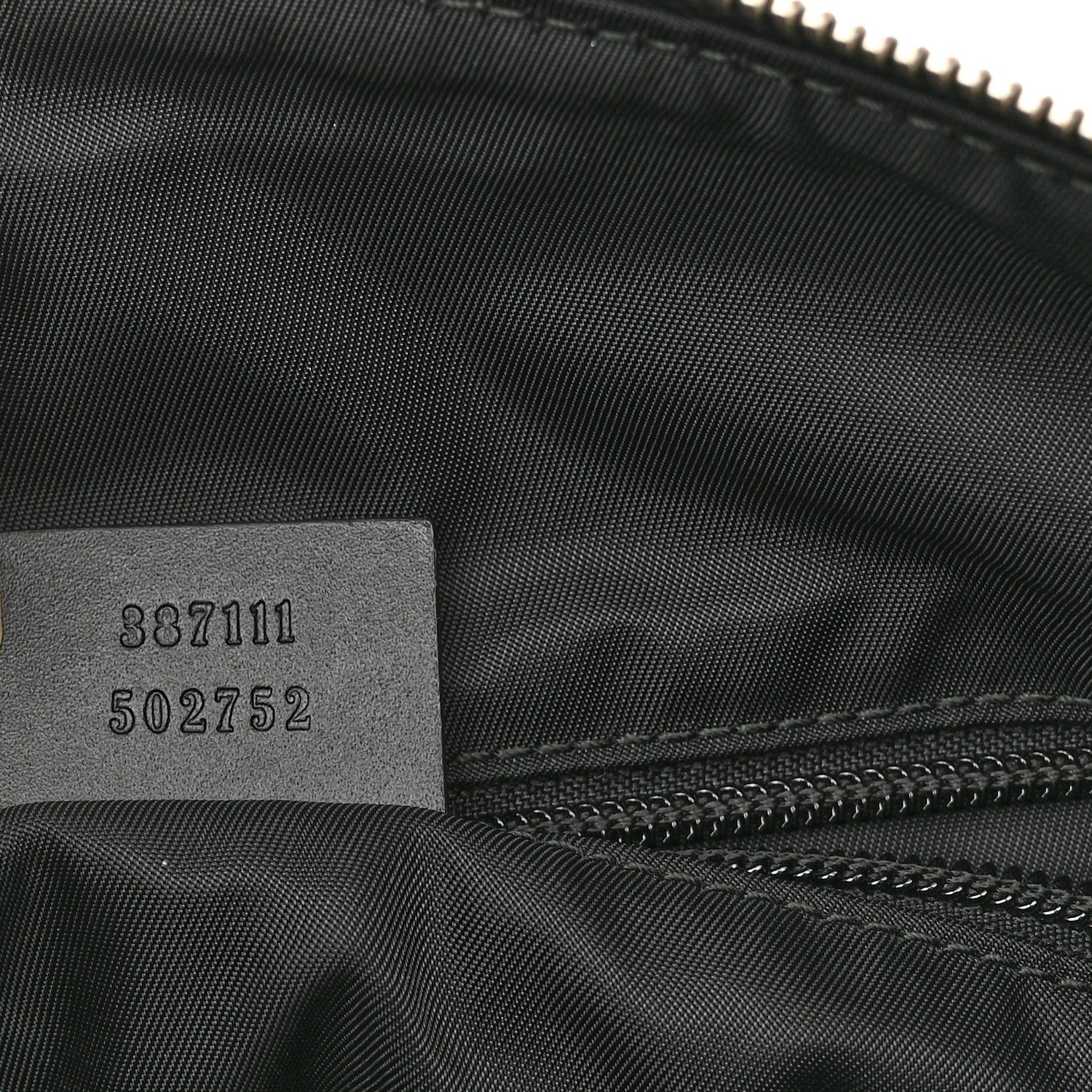 Gucci GG Supreme Monogram Web Messenger Bag Black 6 of 9