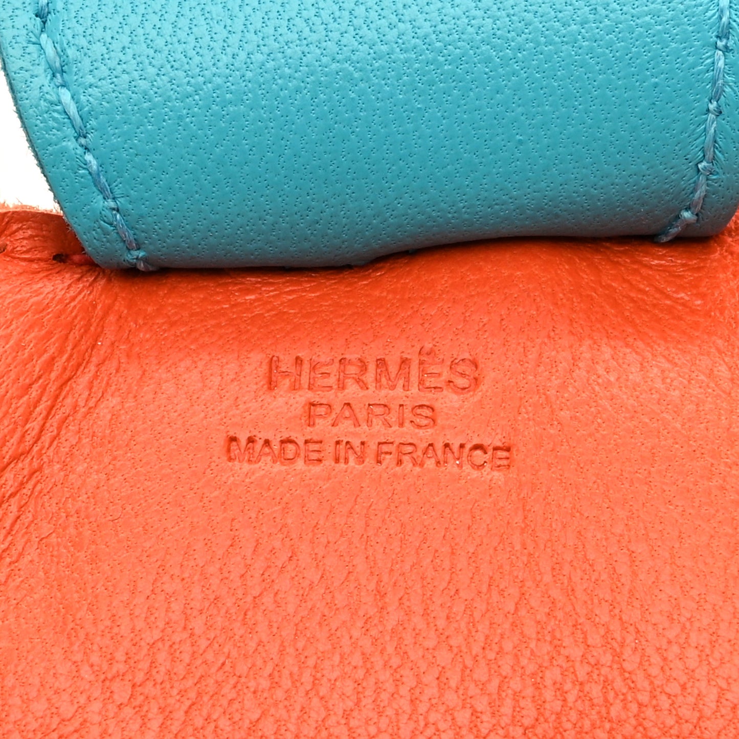 Milo Lambskin Grigri Rodeo Horse Bag Charm GM Rose Azalee Orange Poppy Bleu Azteque