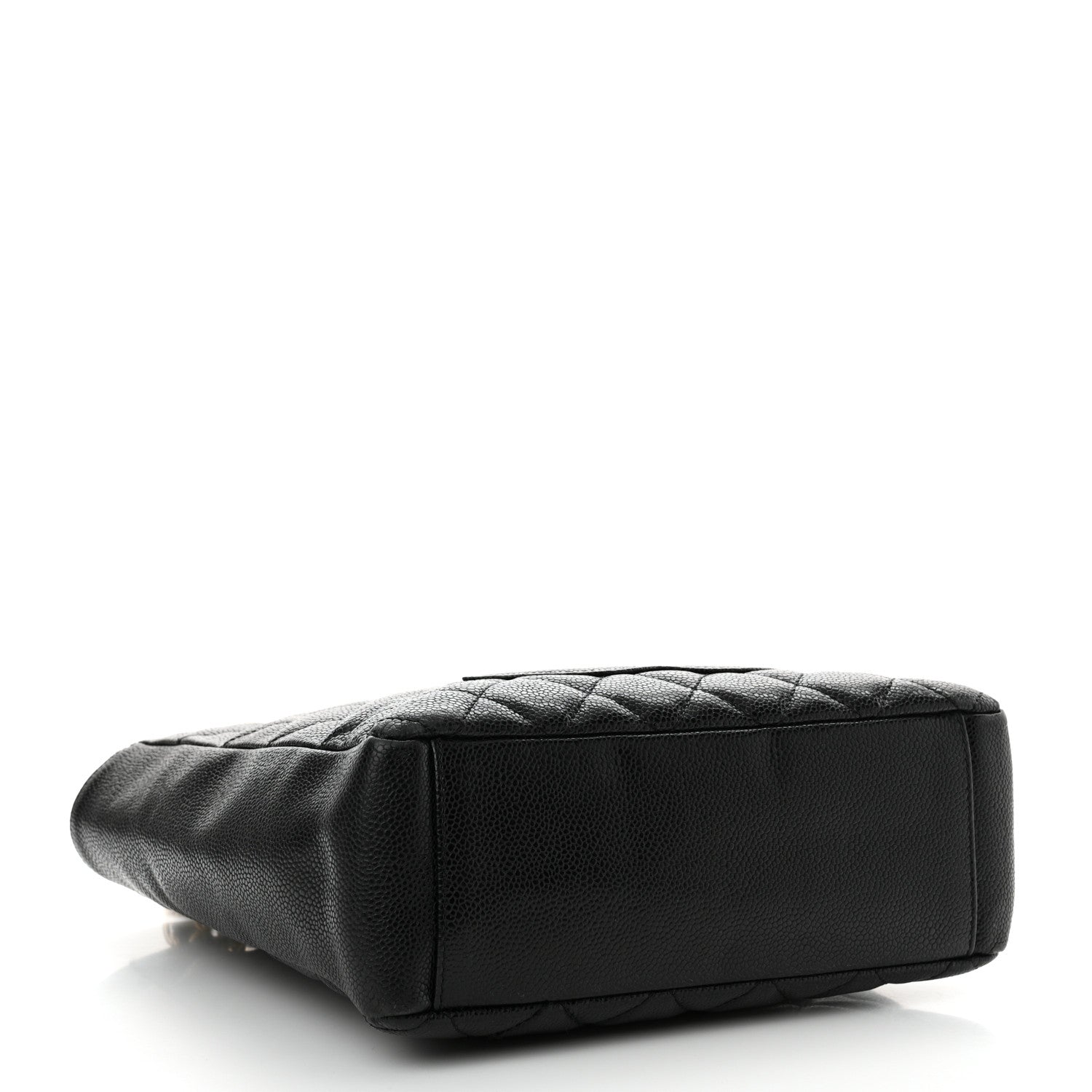 Chanel Caviar Quilted Petit Shopping Tote PST Black 4 of 13