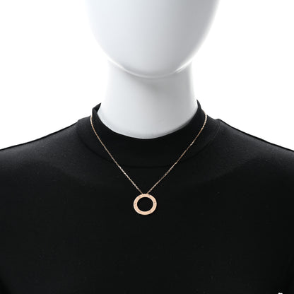 Cartier 18K Pink Gold LOVE Pendant Necklace 3 of 6