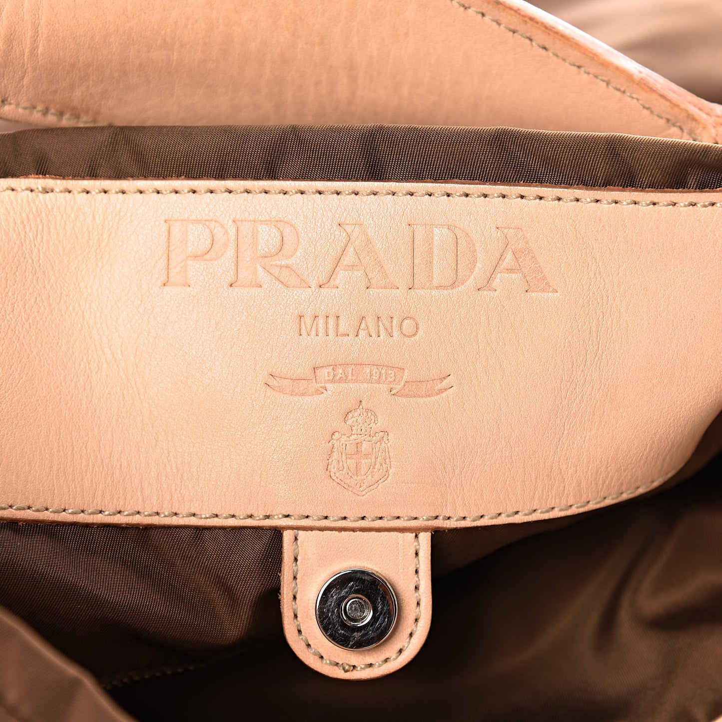 Tessuto Nylon Jacquard Logo Hobo Bruciato