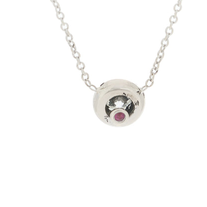 Roberto Coin 18K White Gold Diamond .24ct Diamonds by the Inch Pendant Necklace 5 of 6