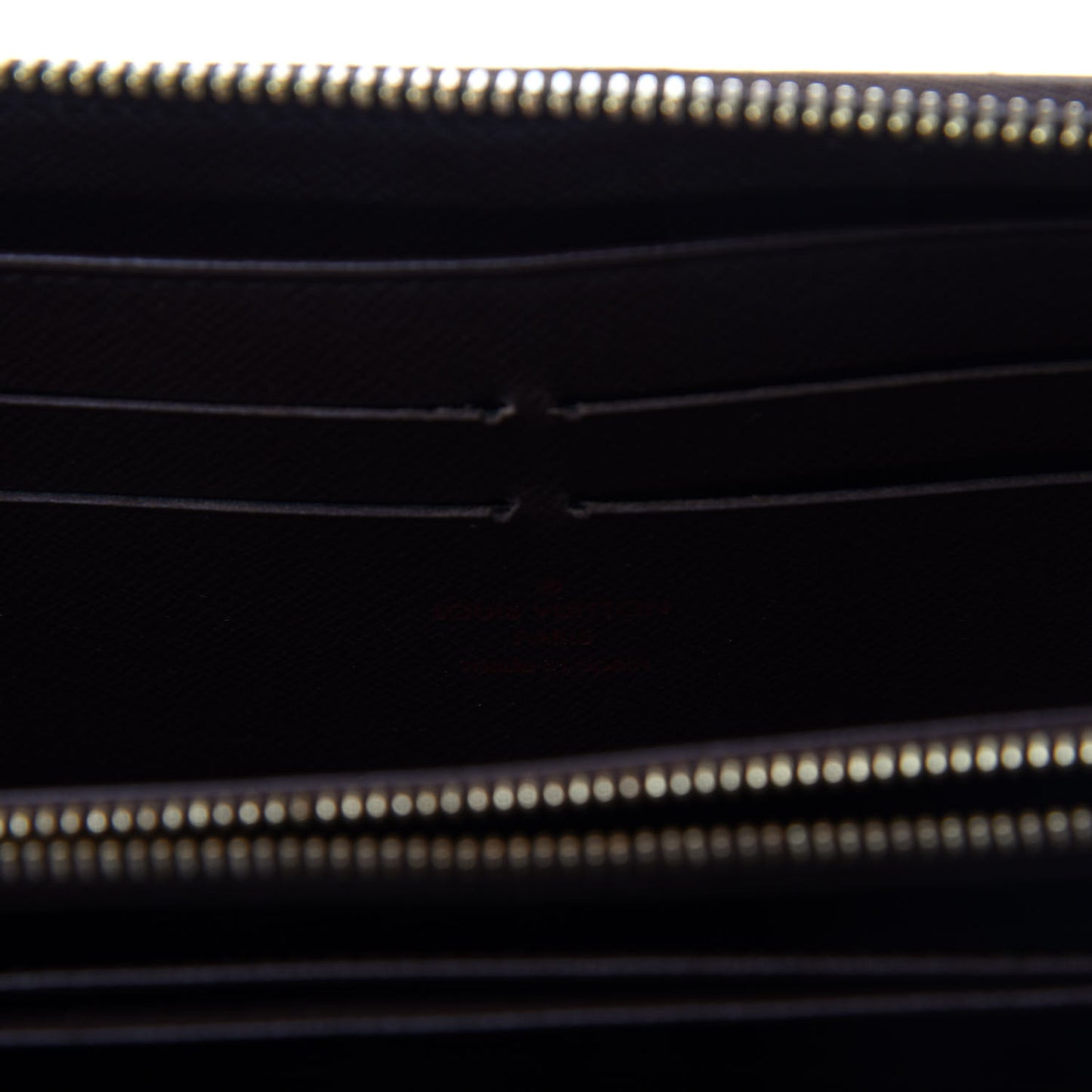 Damier Ebene Zippy Wallet