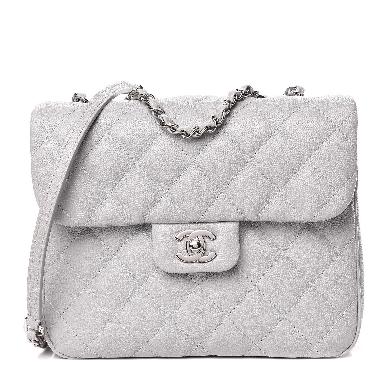 Chanel Caviar Quilted Medium Urban Companion Flap Grey 1 of 13