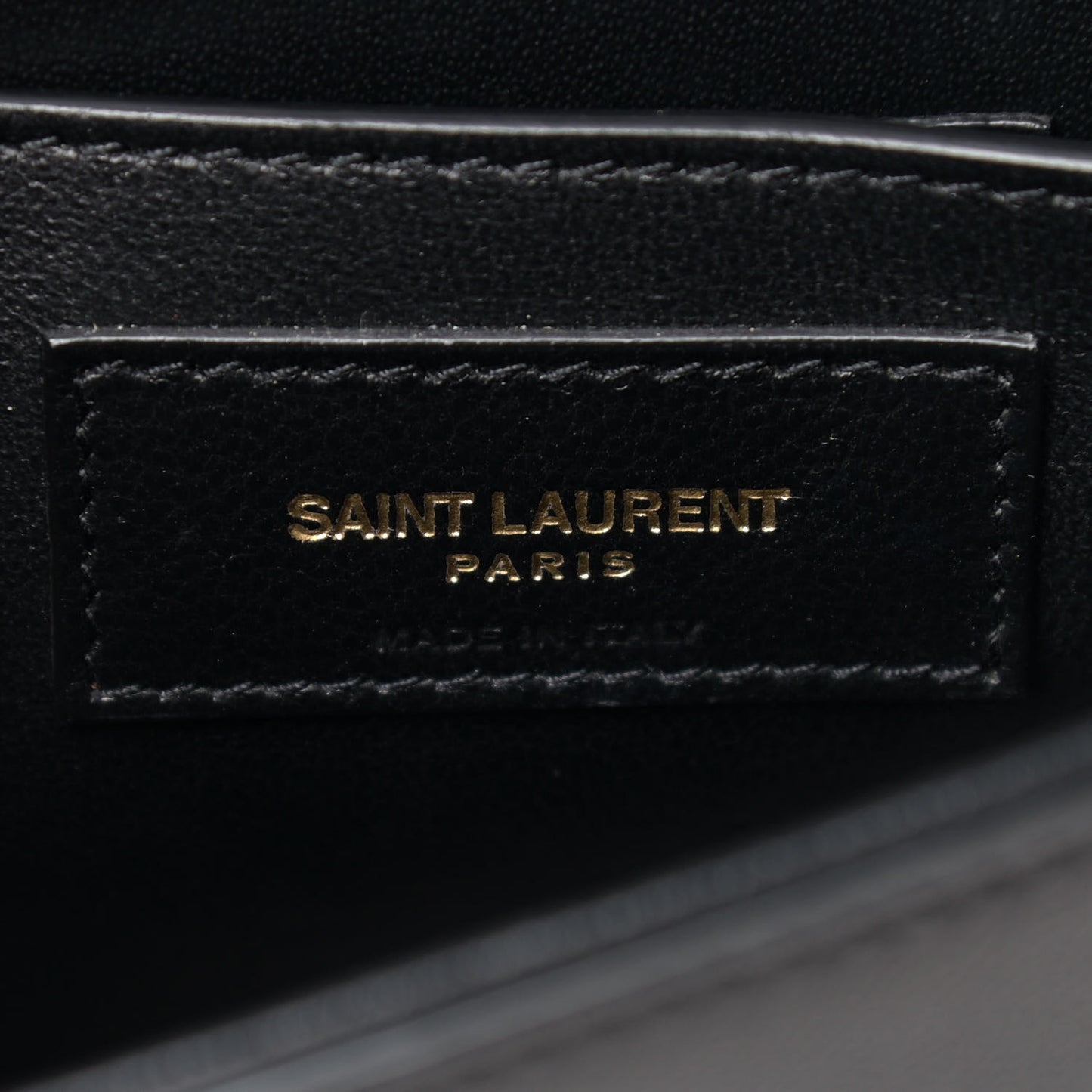 Lambskin Chrissie Chain Shoulder Bag Black