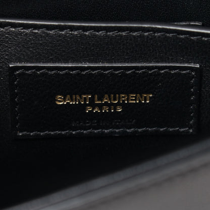 Saint Laurent Lambskin Chrissie Chain Shoulder Bag Black 6 of 12