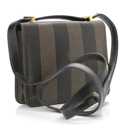 Fendi Pequin Spalmati Crossbody Bag Tobacco 3 of 11