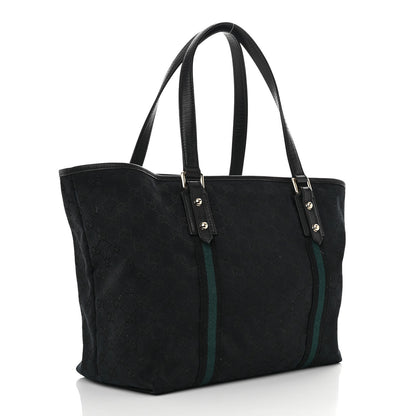 Gucci Monogram Large Jolicoeur Tote Black 3 of 10
