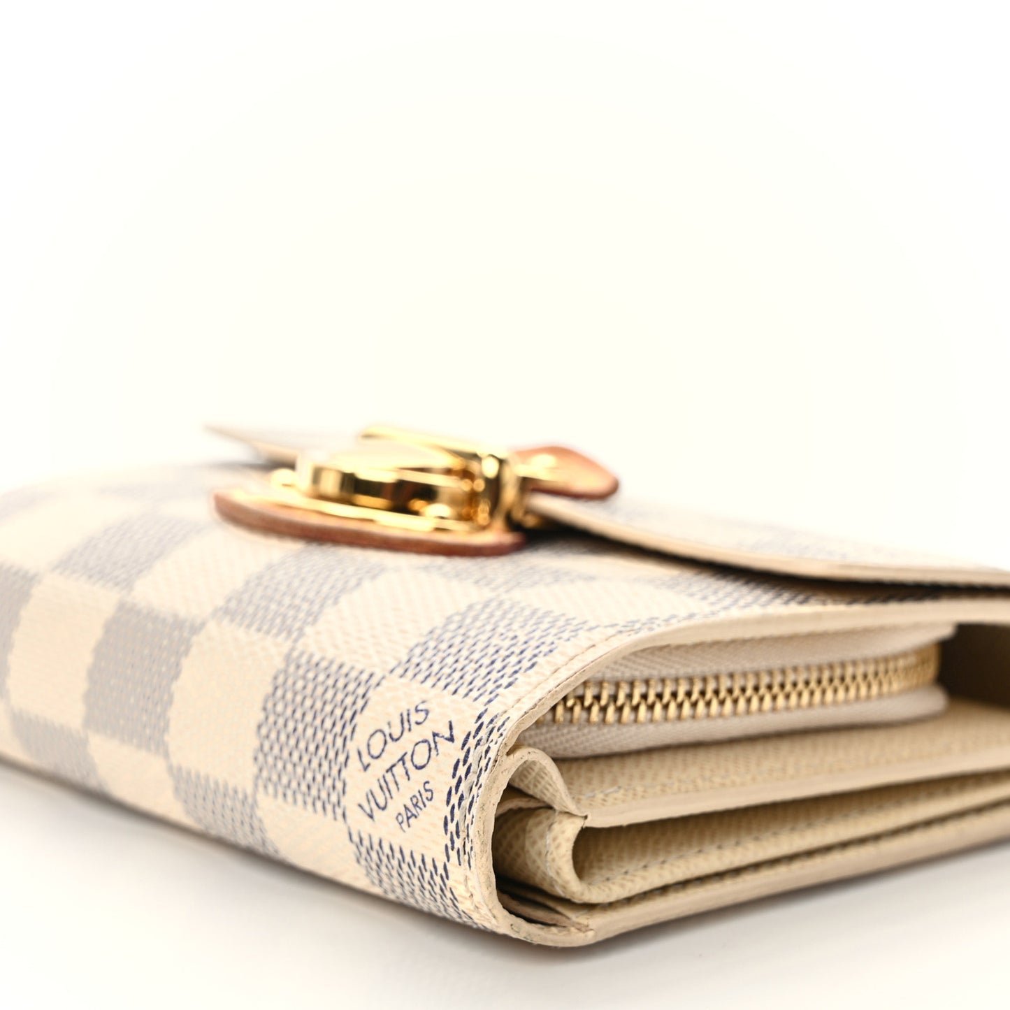LOUIS VUITTON Damier Azur Joey Wallet