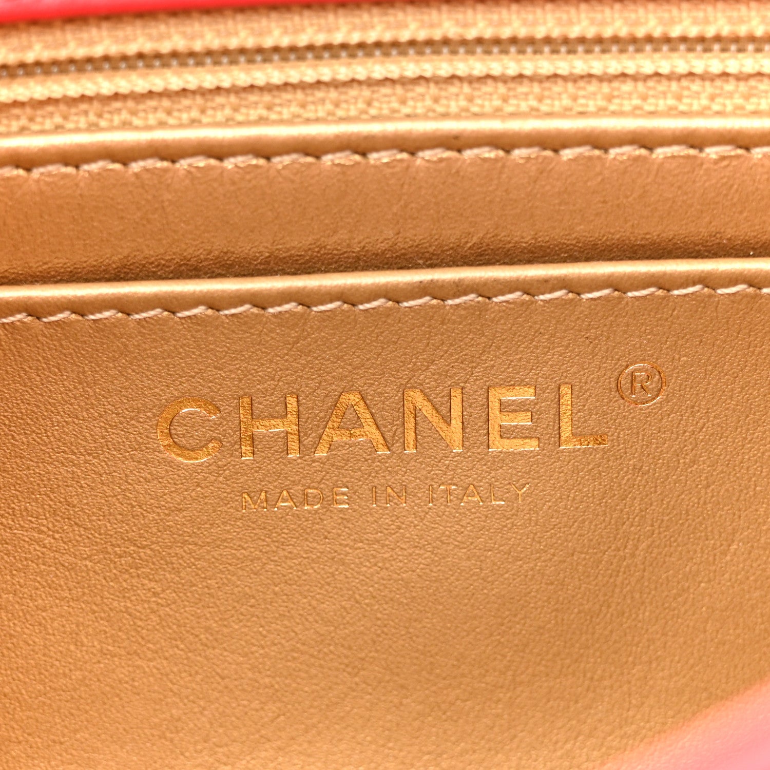 Chanel Lambskin Quilted Mini Pearl Crush Flap Red 6 of 11