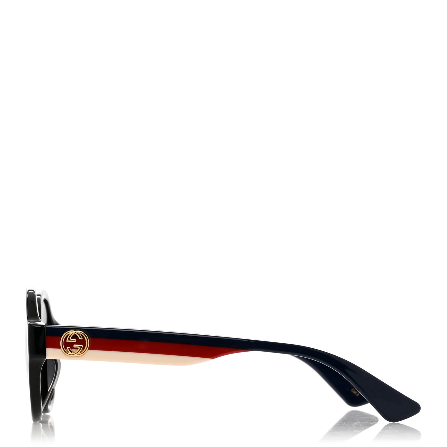 Round Web Sunglasses GG0280SA Black