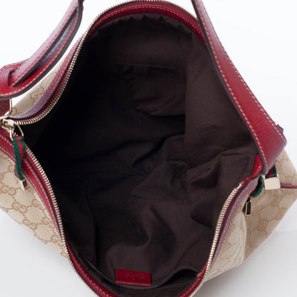Gucci Monogram Canvas Princy Hobo 8 of 9