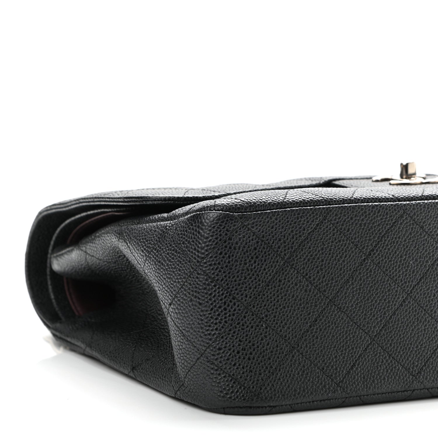 Chanel Caviar Quilted Jumbo Double Flap Black 9 of 11