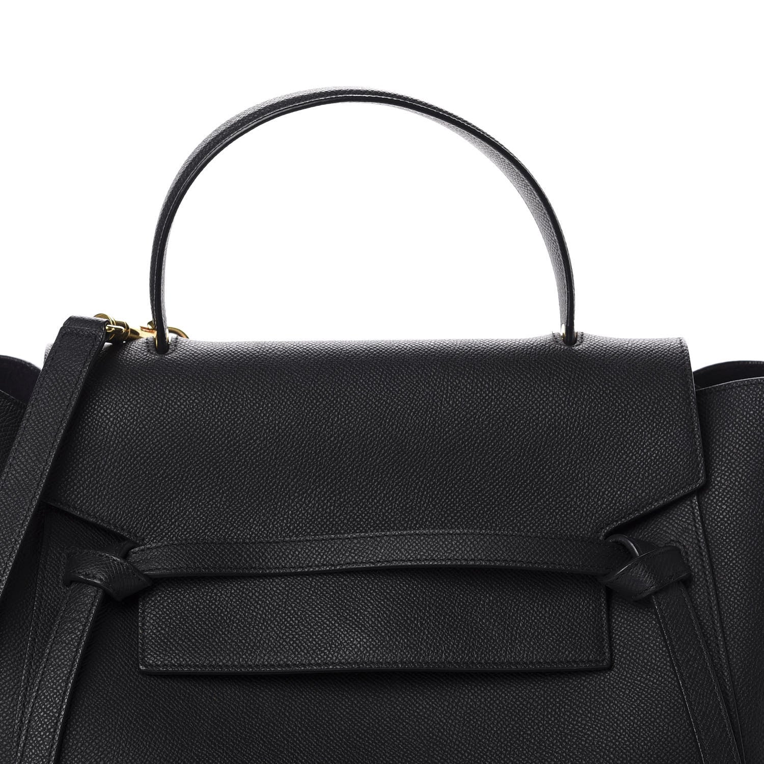 Celine Grained Calfskin Mini Belt Bag Black 10 of 10