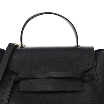 Celine Grained Calfskin Mini Belt Bag Black 10 of 10
