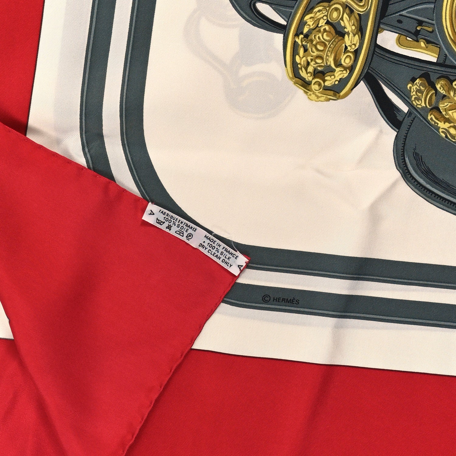 Hermes Silk Brides De Gala Scarf 90 3 of 3