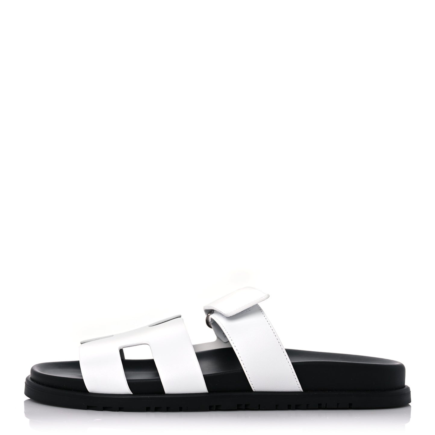 Calfskin Womens Chypre Sandals 40.5 White