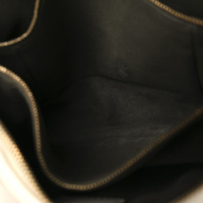 Louis Vuitton Lambskin Embossed Monogram Coussin PM Beige Cream 6 of 17