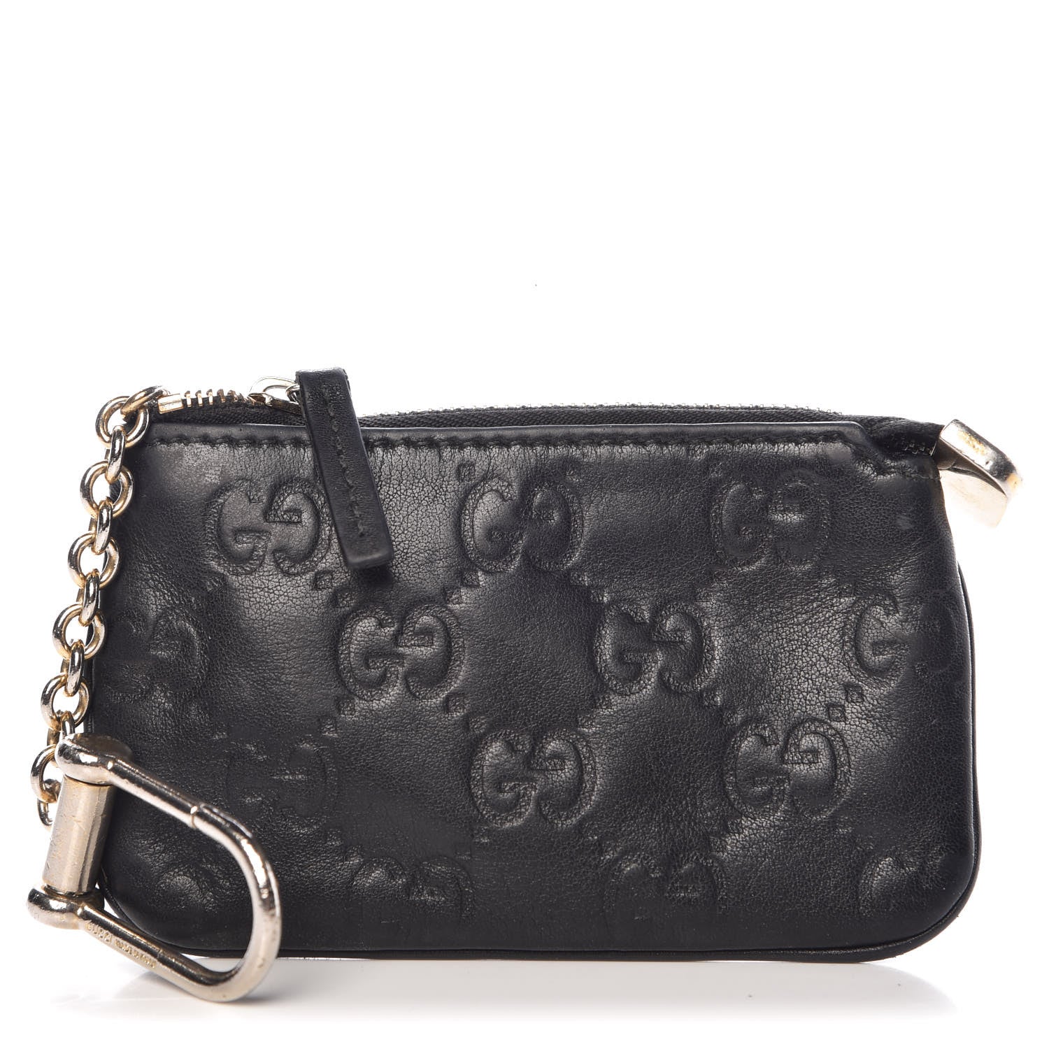 Gucci Guccissima Key Case Black 1 of 8