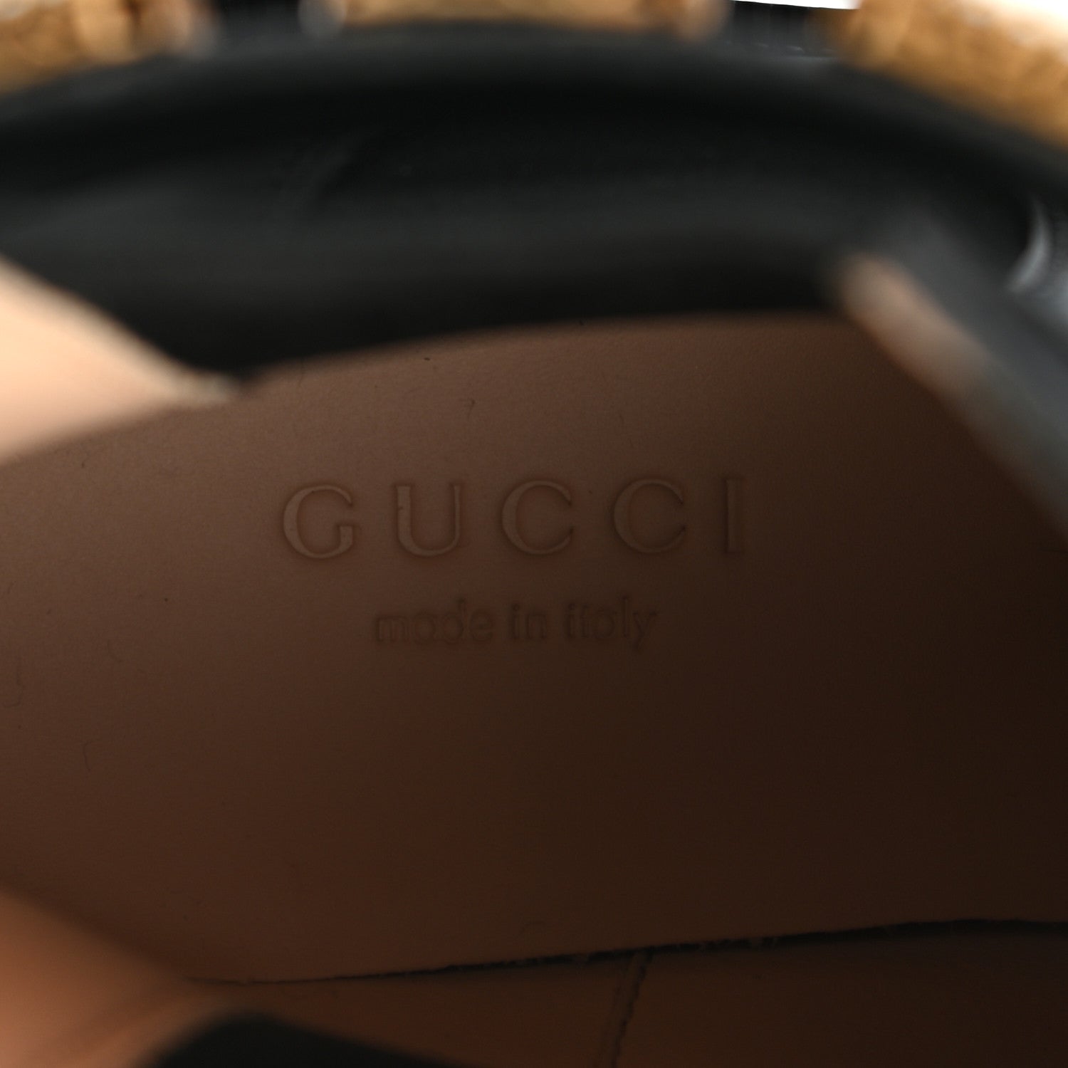 Gucci Calfskin Crystal GG Trip Chelsea Ankle Boots 37.5 Black 7 of 9