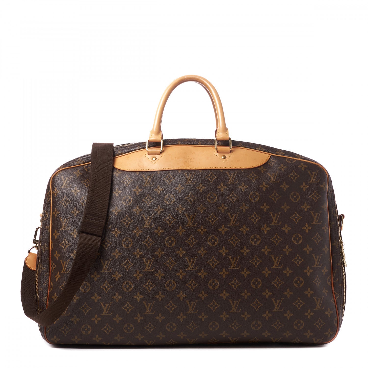 Louis Vuitton Monogram Alize 2 Compartment Luggage Travel Bag 1 of 10