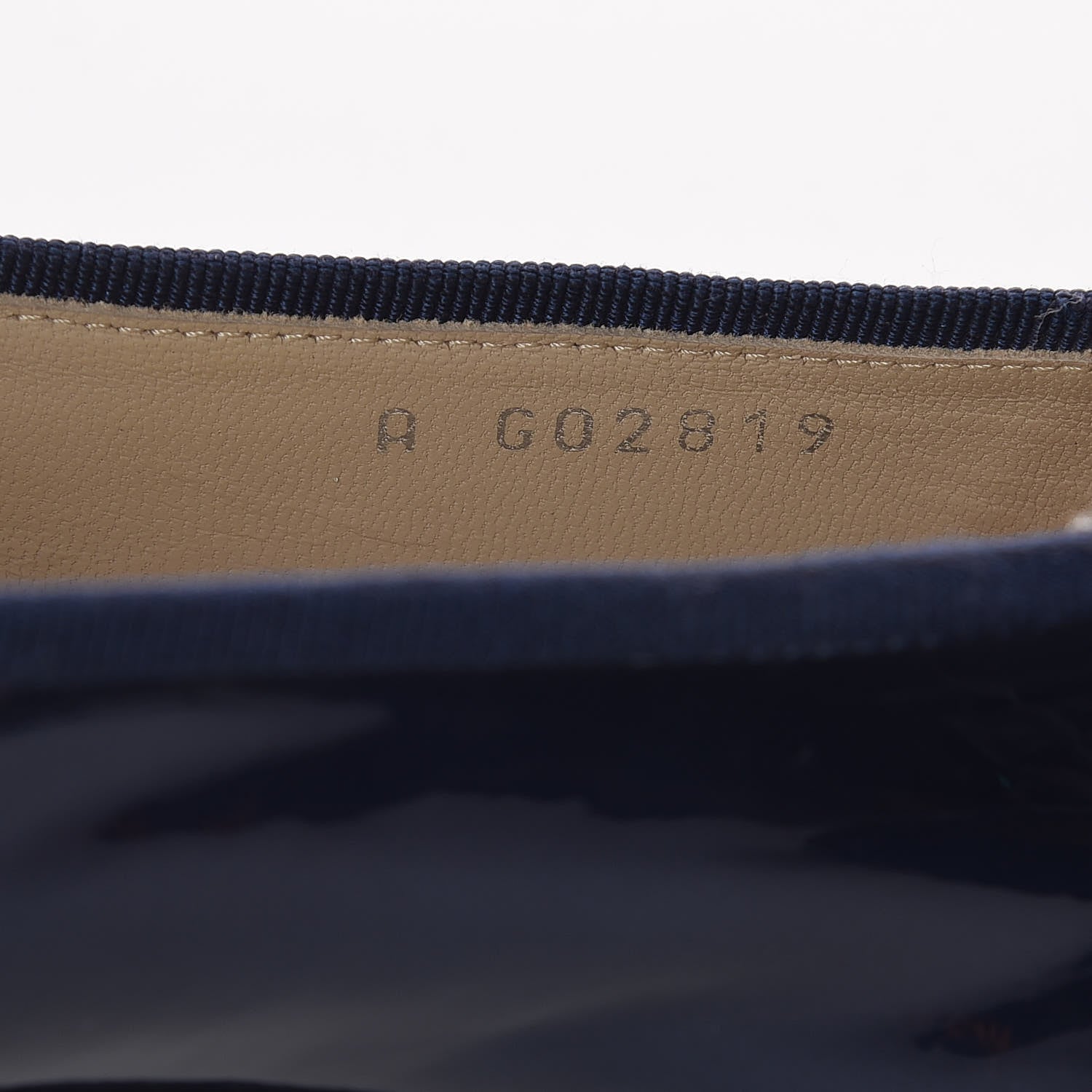 Chanel Patent Cap Toe Ballerina Flats 36.5 Blue 8 of 14