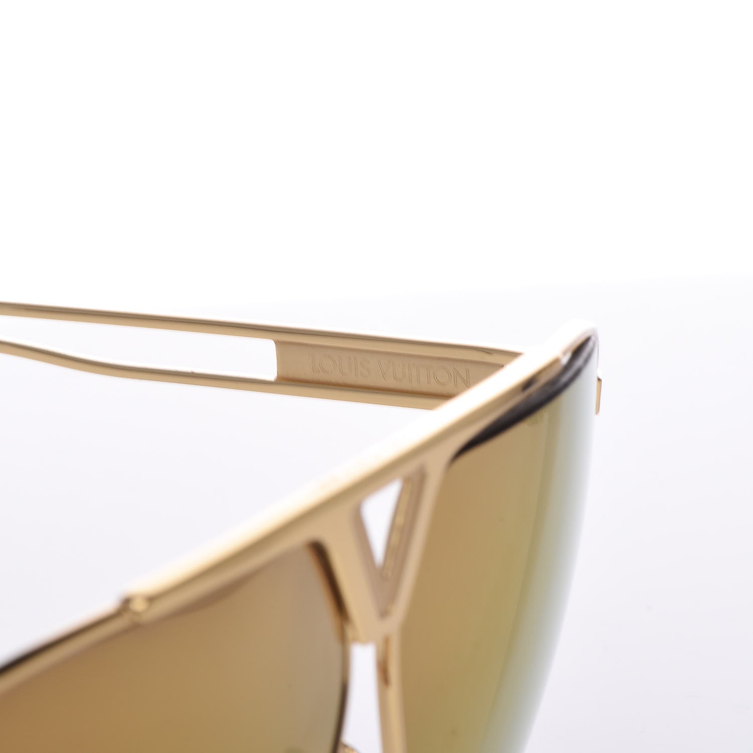 Louis Vuitton Tonca Sunglasses Z2314U Gold 7 of 10