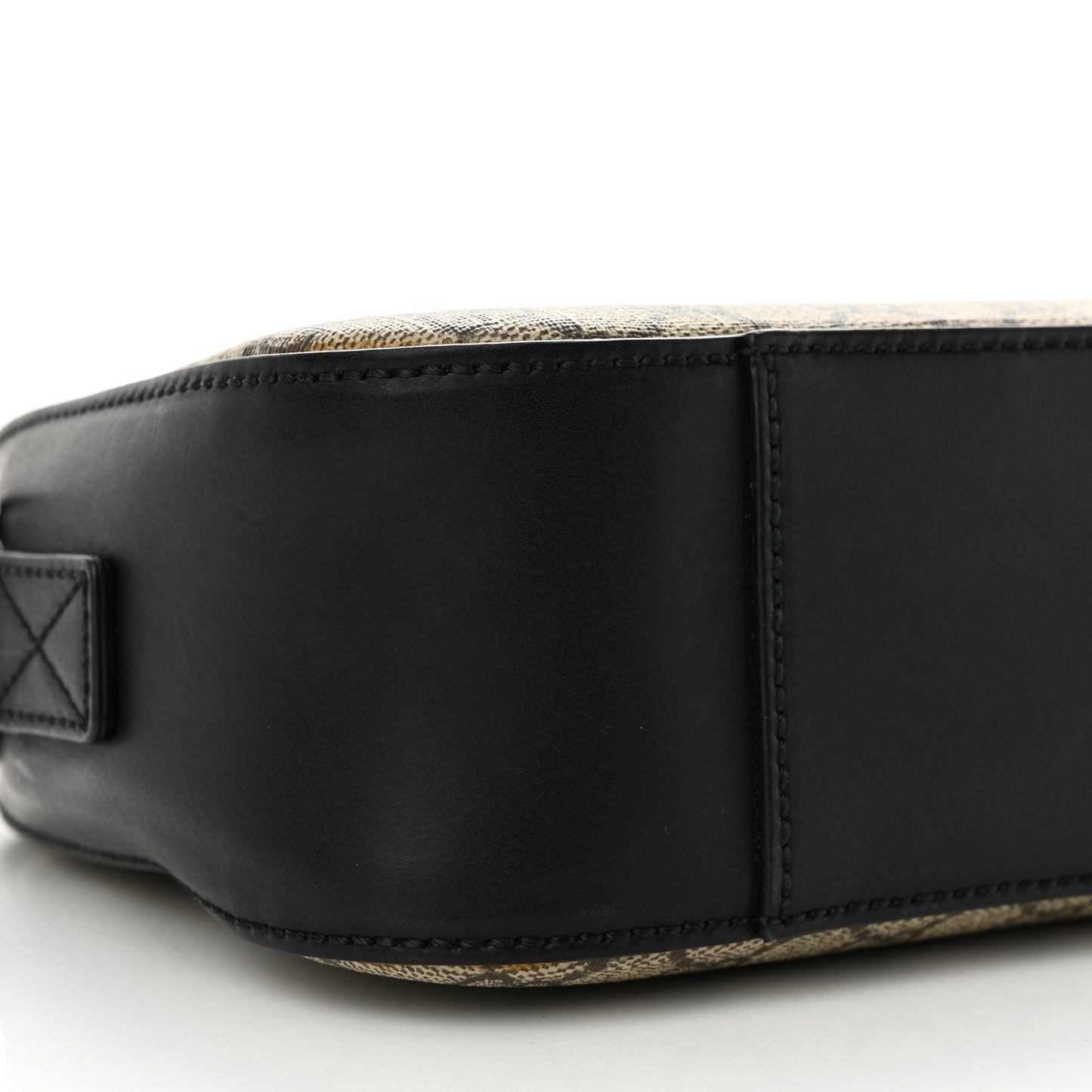 GG Supreme Monogram Camera Bag Beige Black