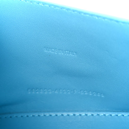 Balenciaga Strass Suede Hourglass Top Handle Bag XS Light Blue 7 of 12