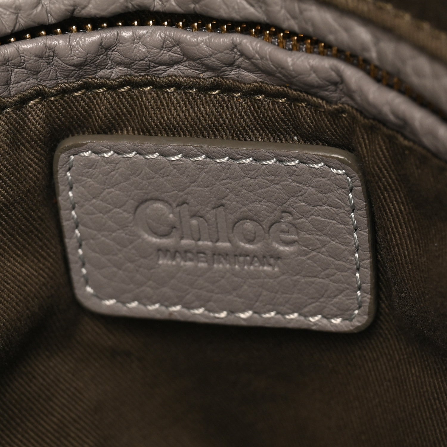 Chloe Calfskin Medium Marcie Satchel Cashmere Grey 6 of 9