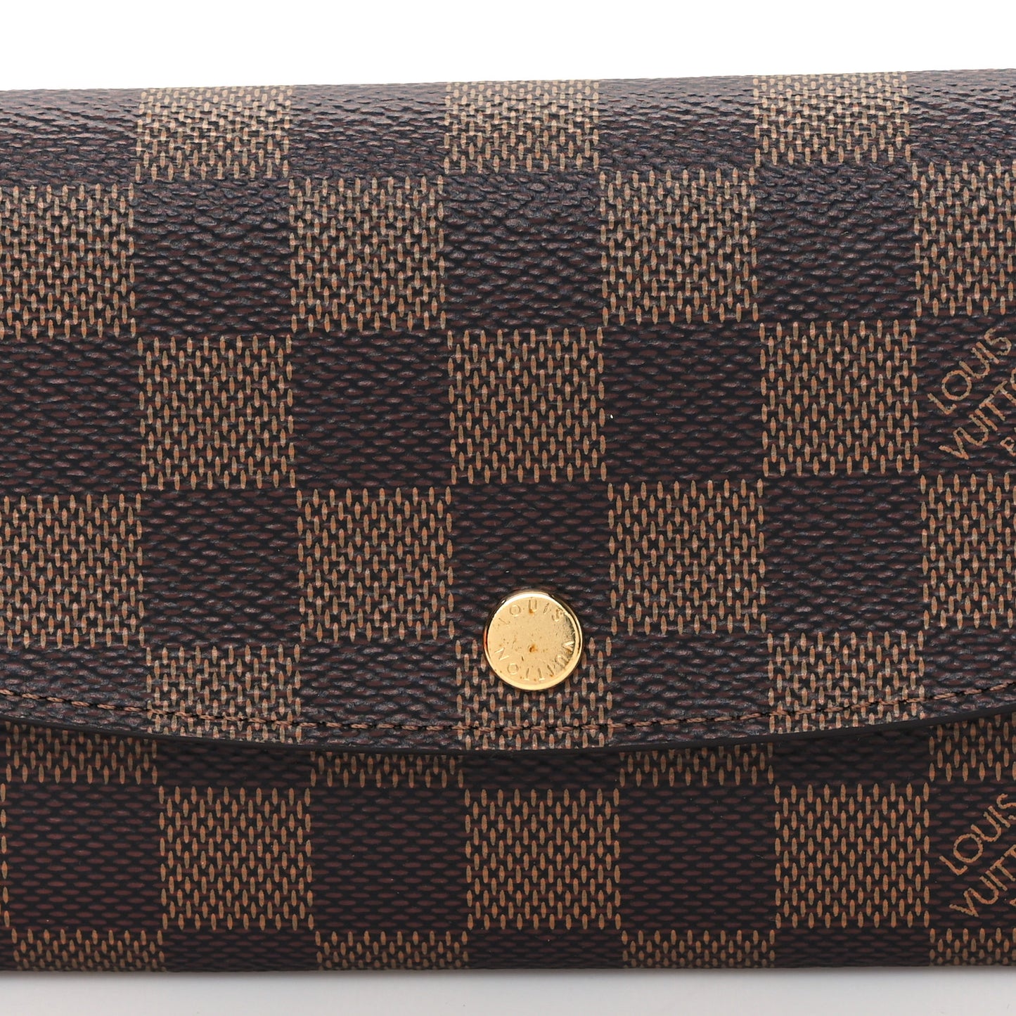 Damier Ebene Emilie Wallet Rose Ballerine