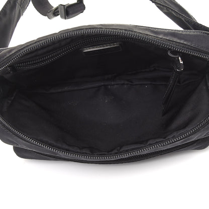 Prada Tessuto Nylon Saffiano Belt Bag Black 7 of 8