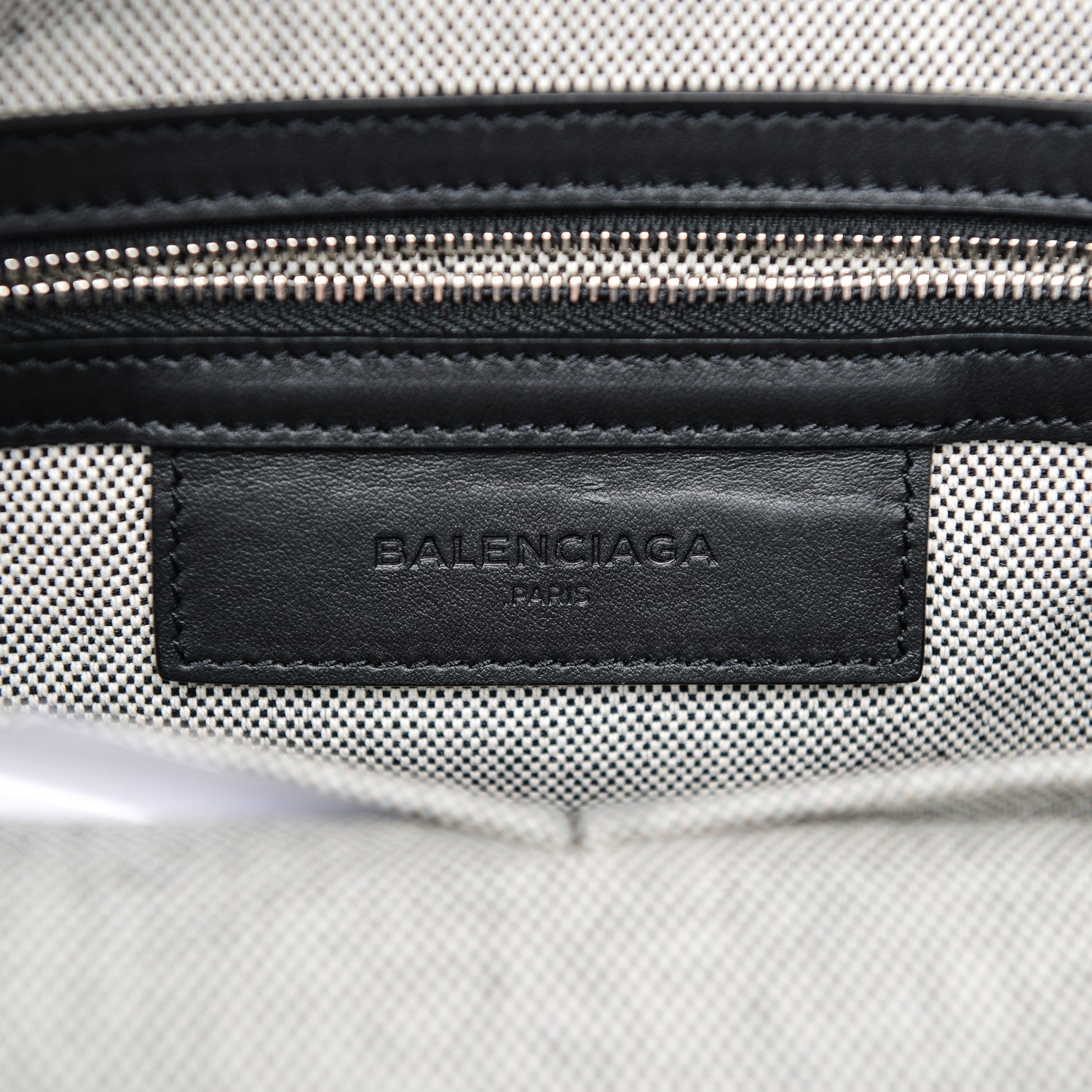 Balenciaga Suede Tote Gris Taupe Black 6 of 7