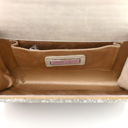 Jimmy Choo Acrylic Glitter Candy Clutch Silver 5 of 13