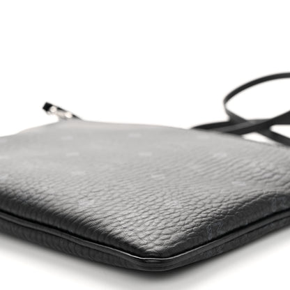 MCM Visetos Medium Crossbody Pouch Black 9 of 9