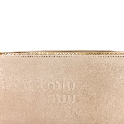 Miu Miu Nappa Aviator Mini Pouch Corda 7 of 9