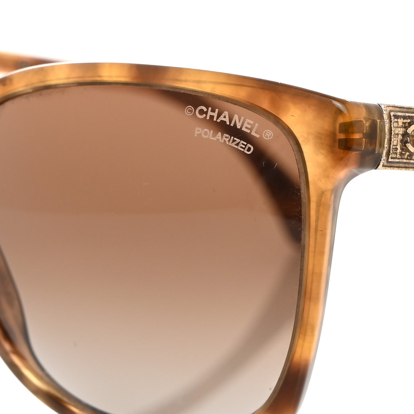 Square Signature Sunglasses 5348 Light Brown