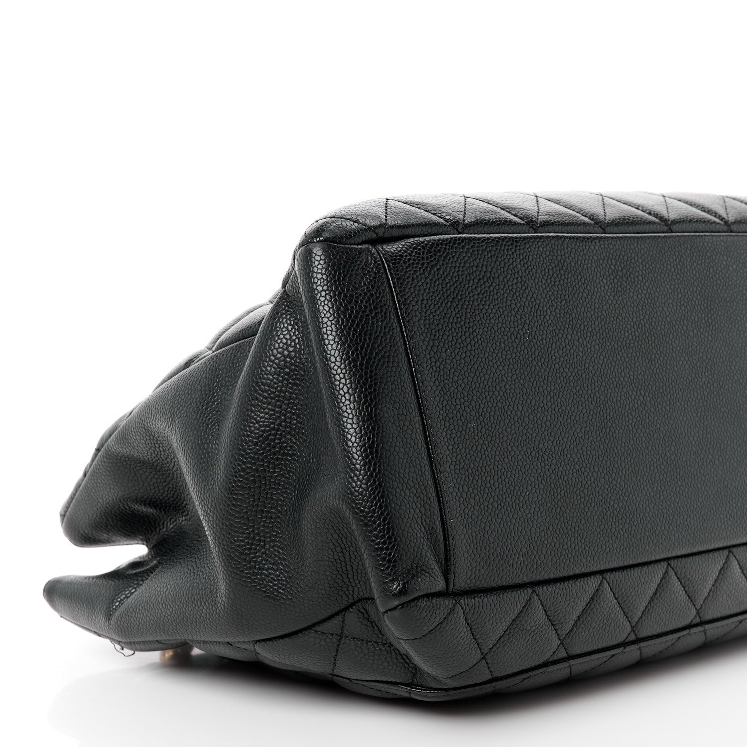 Chanel Caviar Quilted Grand Shopping Tote GST Black 9 of 10