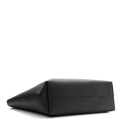 Saint Laurent Calfskin Large Shopping Tote Black 4 of 10